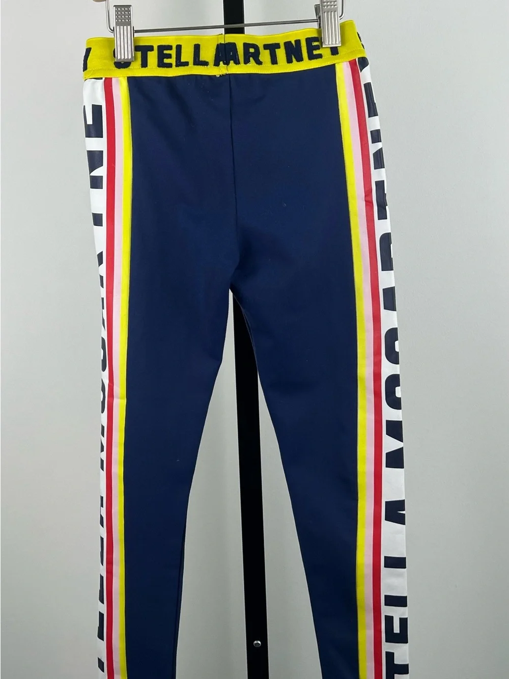 Stella McCartney Kids Girls Activewear Set, Sweater, Leggings, Top, White & Navy